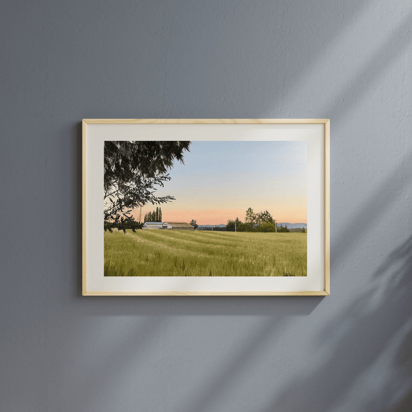 The Farm - Limited Edition A4 Art Print