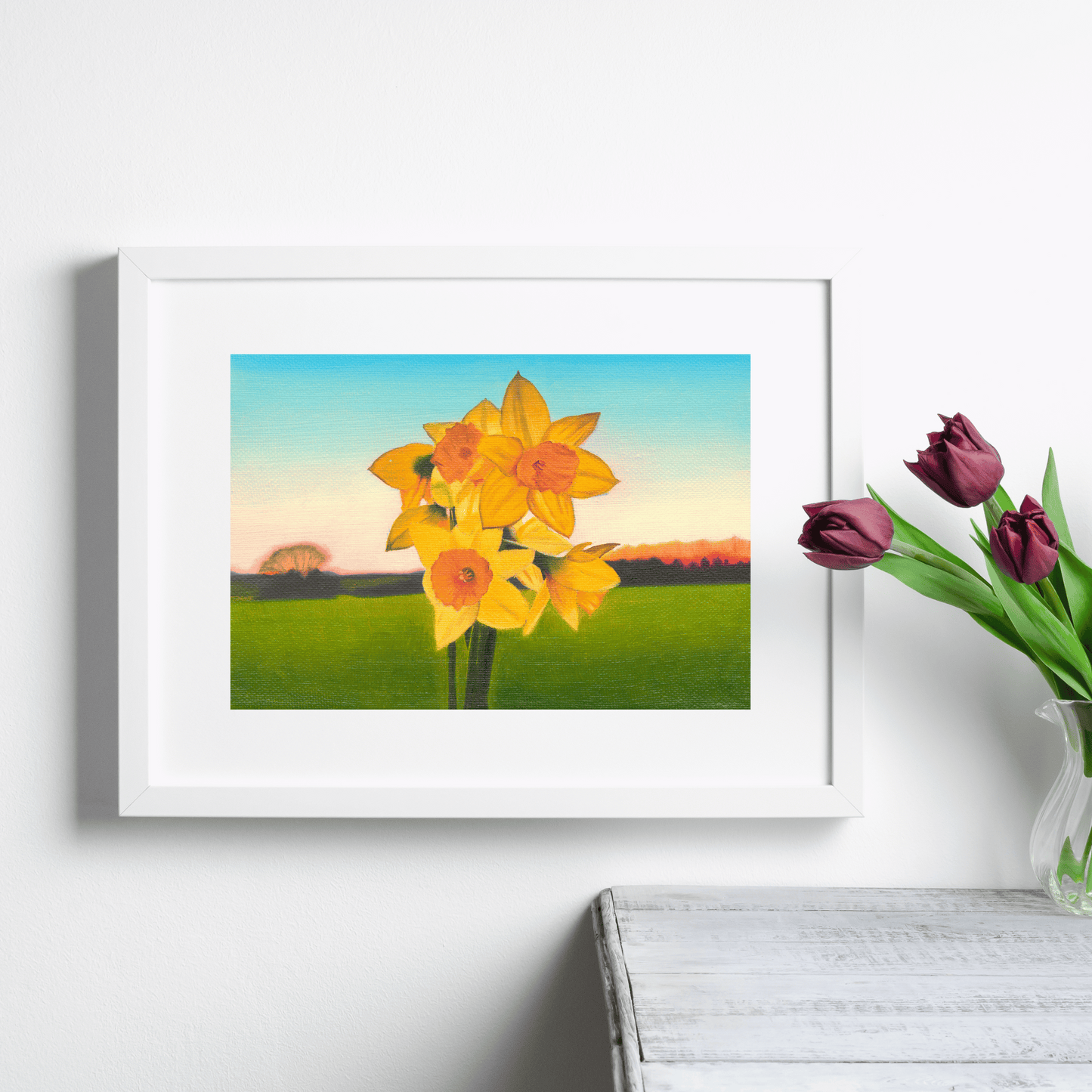 Daffodils - A5 Art Print