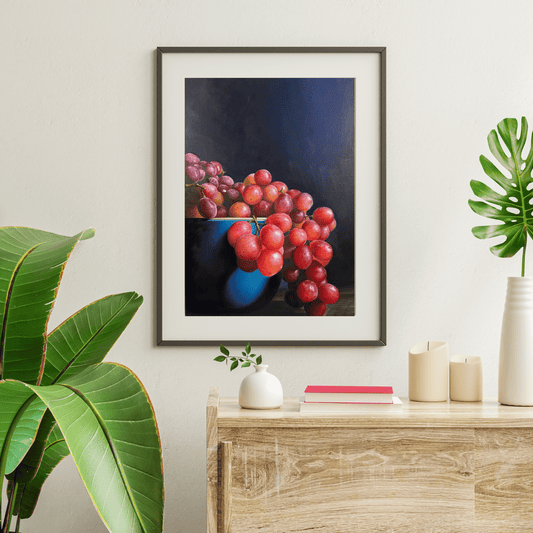 Grape Expectations - Limited Edition A4 Art Print