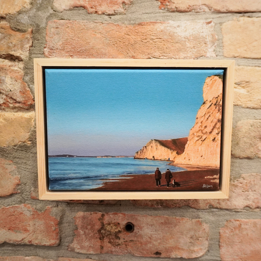 Original Painting - Lulworth Cliffs