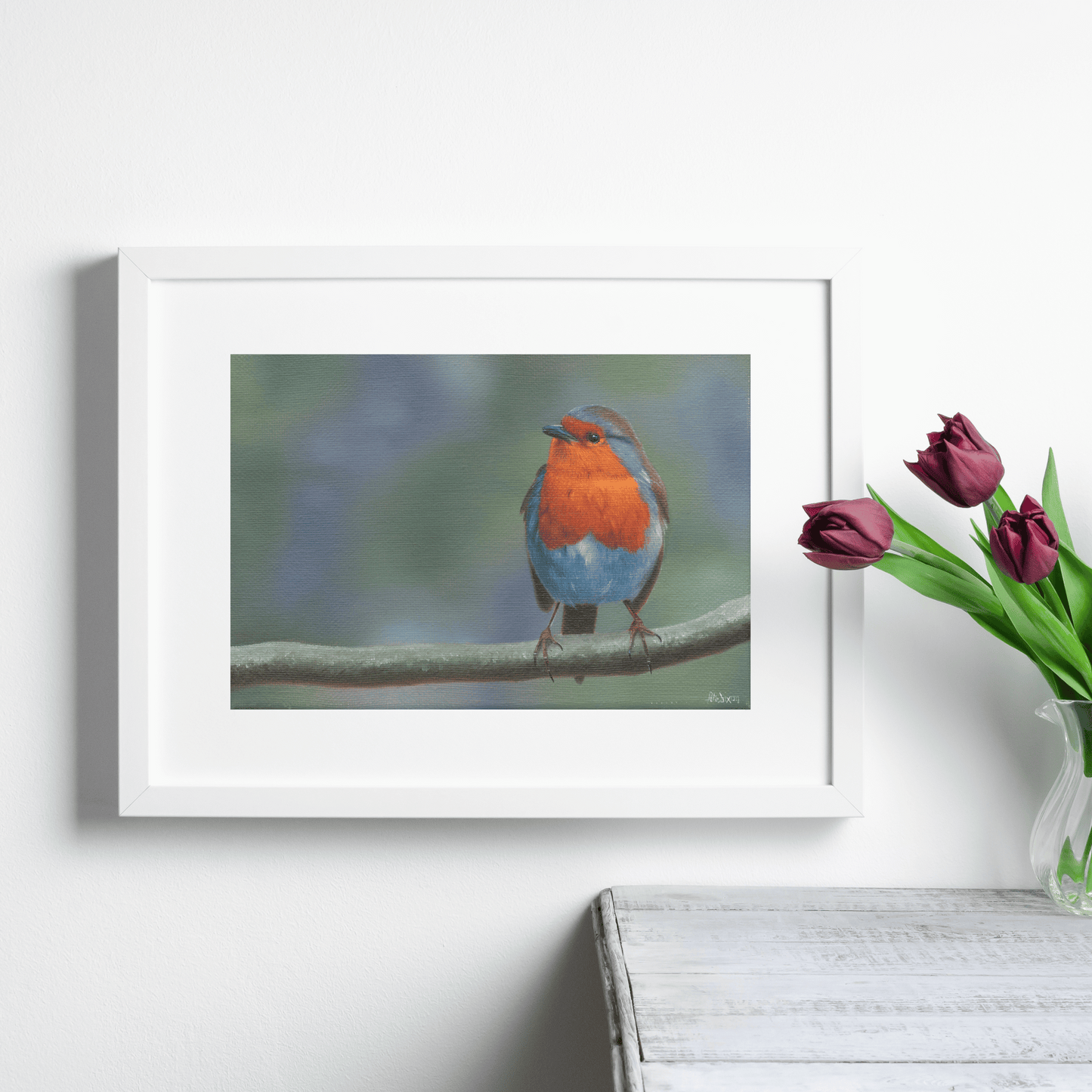 Redbreast - A5 Art Print