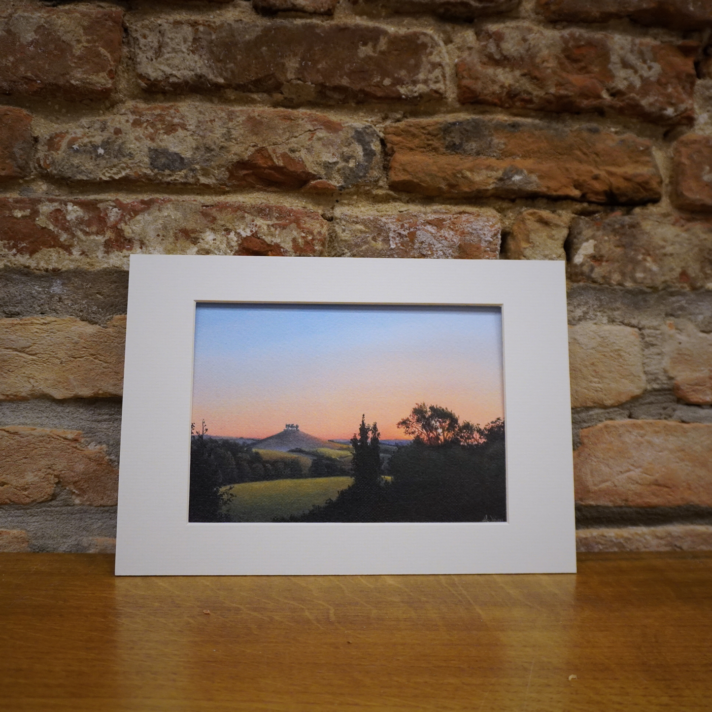 View of Colmer's Hill - A5 Art Print