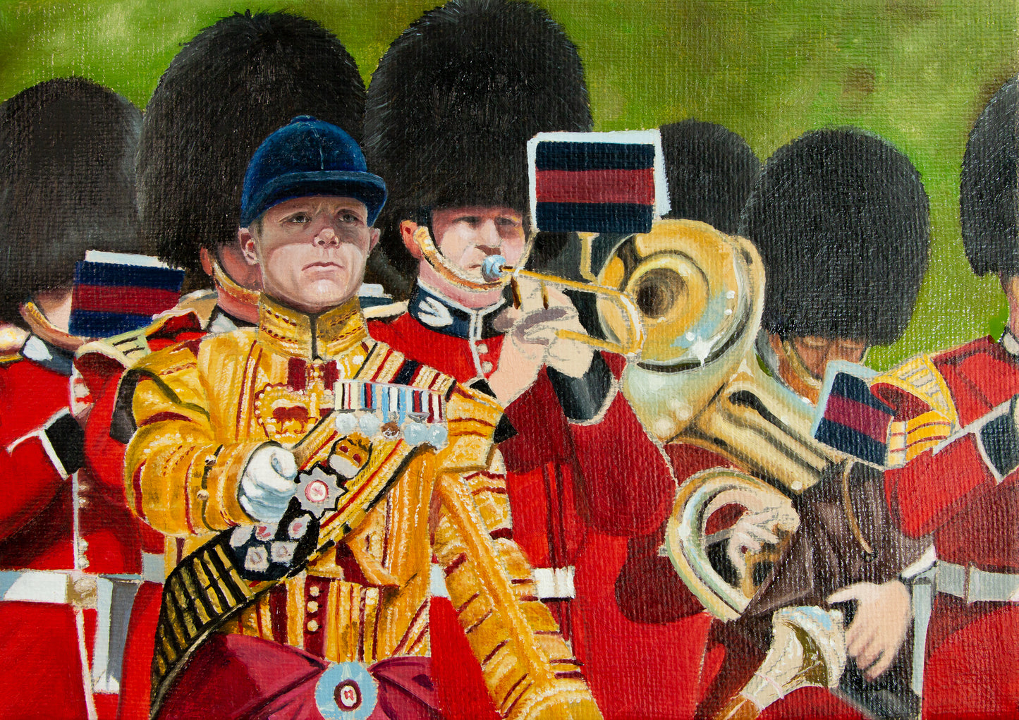 Band of the Scots Guards - A5 Art Print