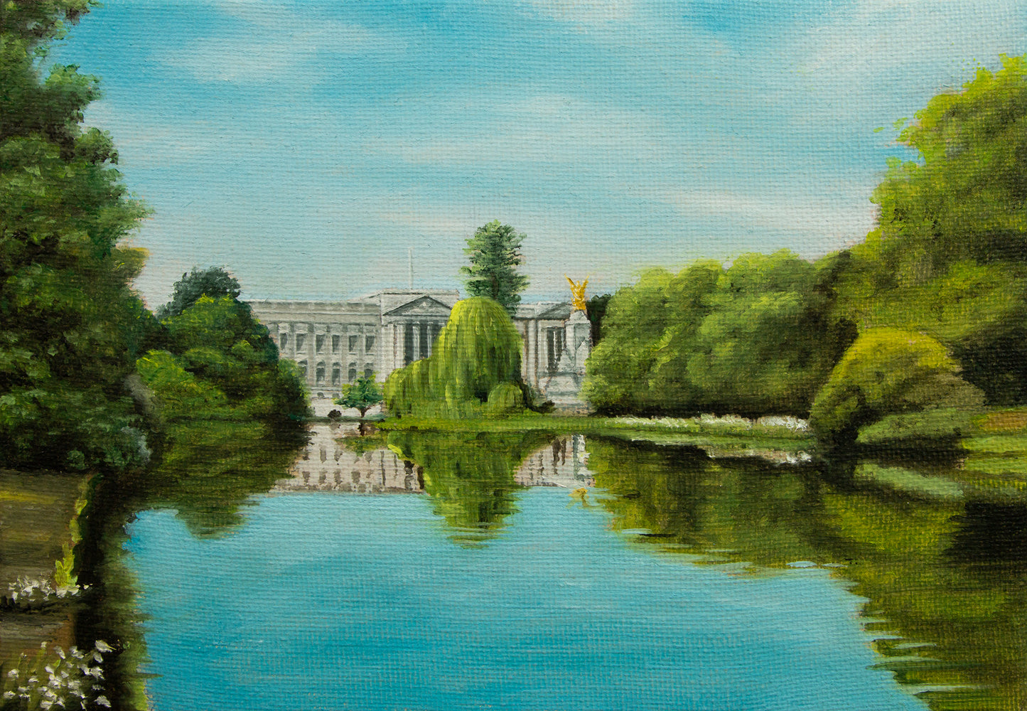 Original Painting - Buckingham Palace