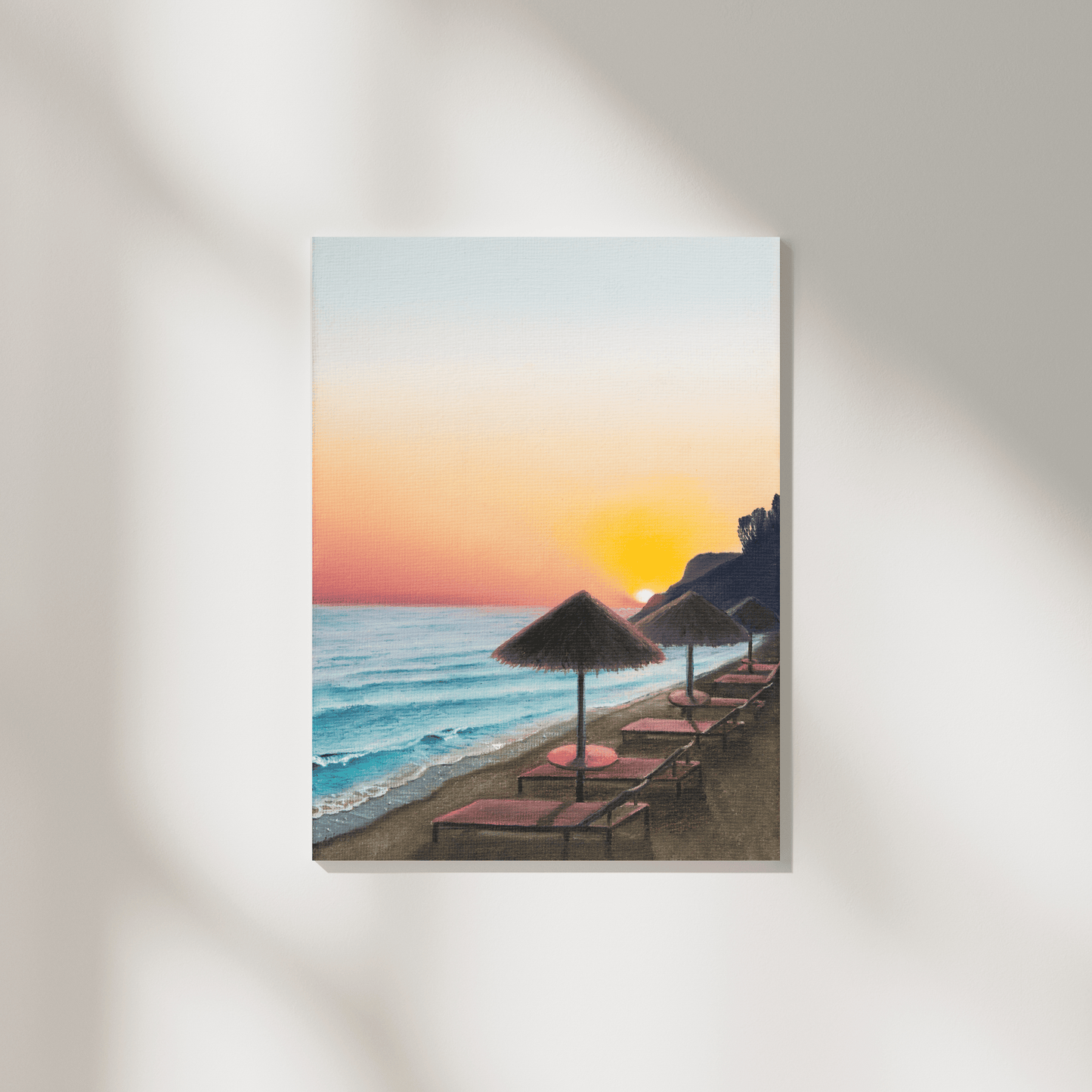 Original Painting: Cyprus Sunset