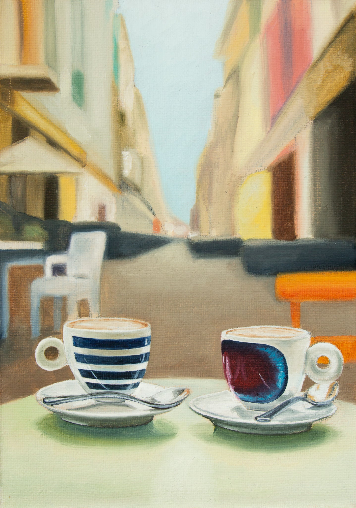 Original Painting: Italian Espresso