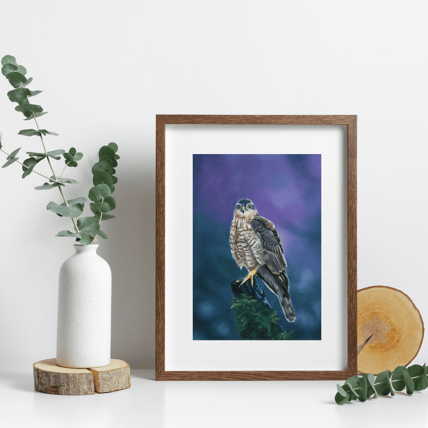 Sparrowhawk - A5 Art Print