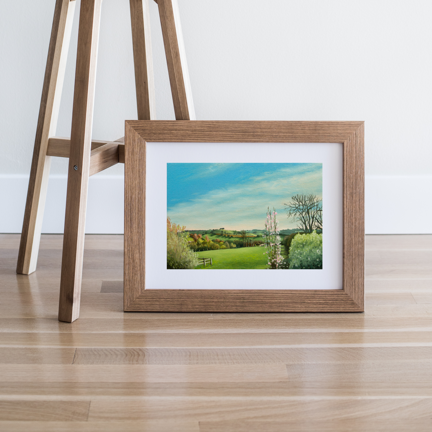 View from Slape Hill - A5 Art Print