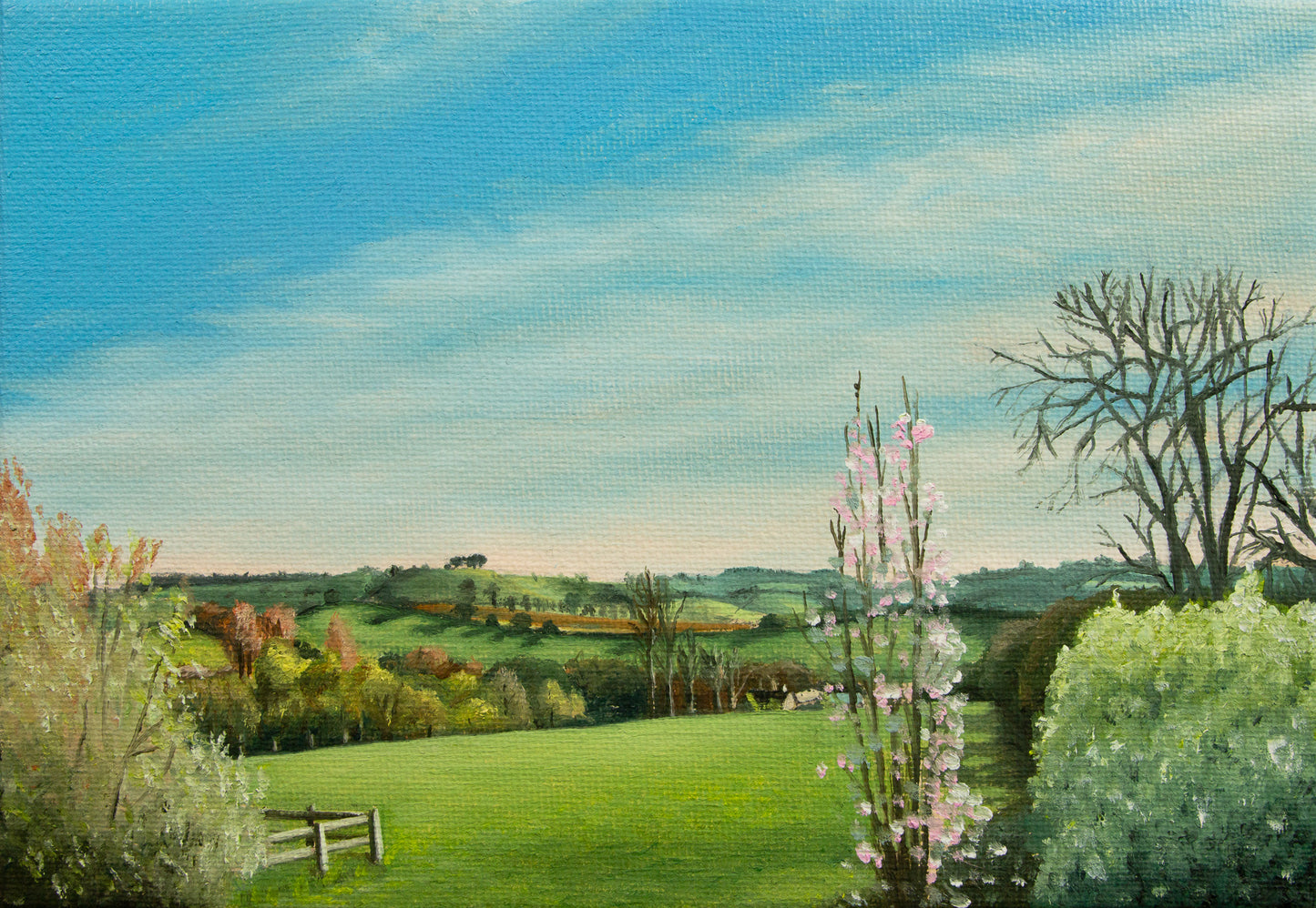 View from Slape Hill - A5 Art Print